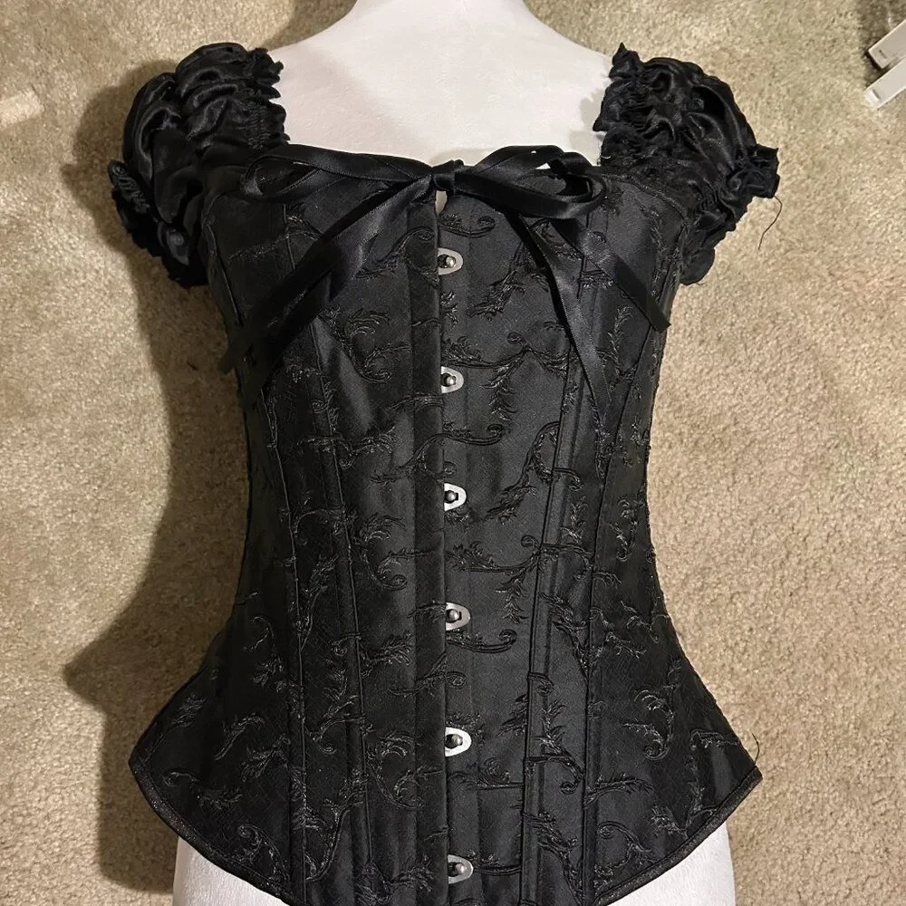 Black corset size M